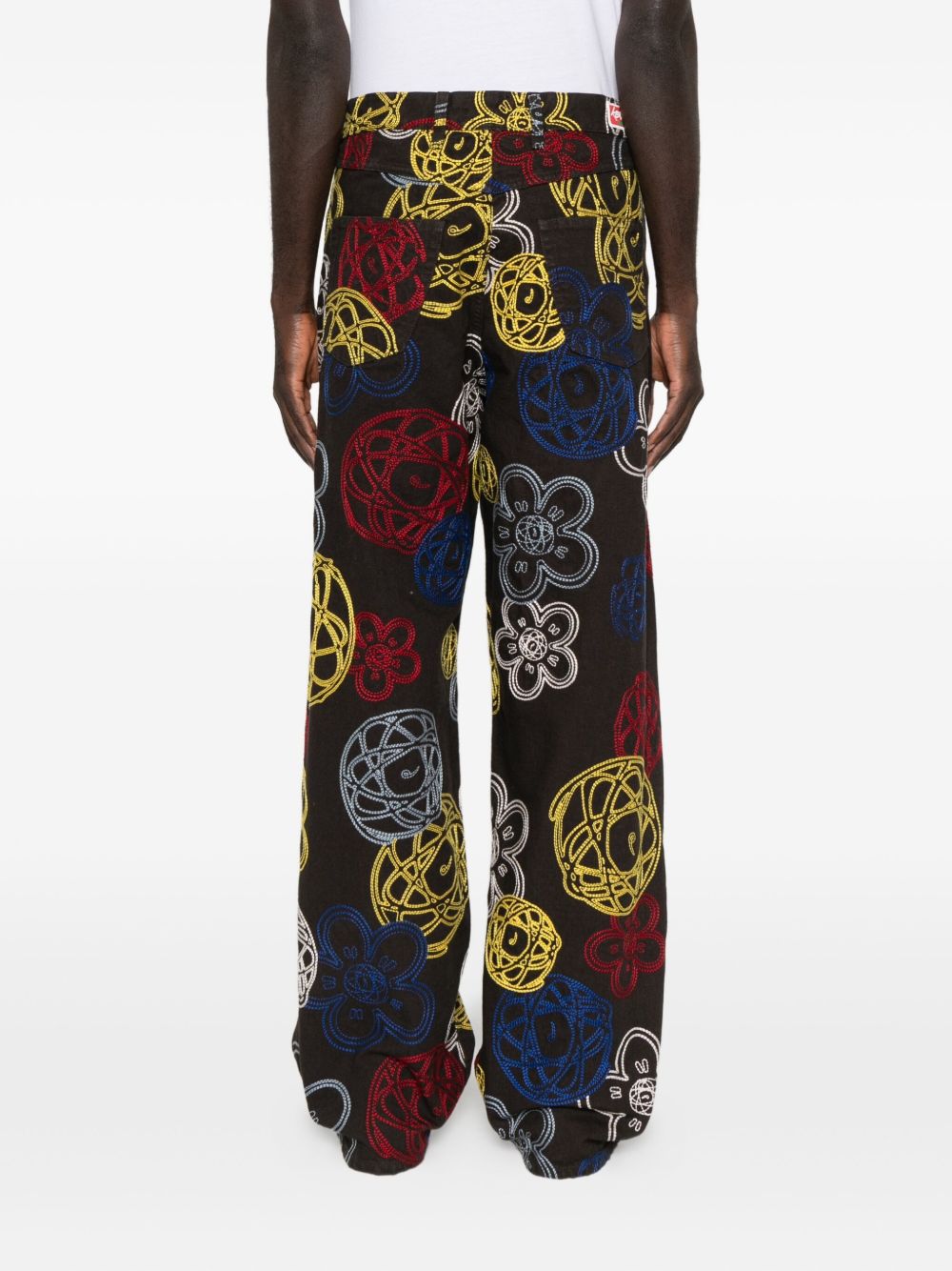 Kenzo Futura Trousers Brown