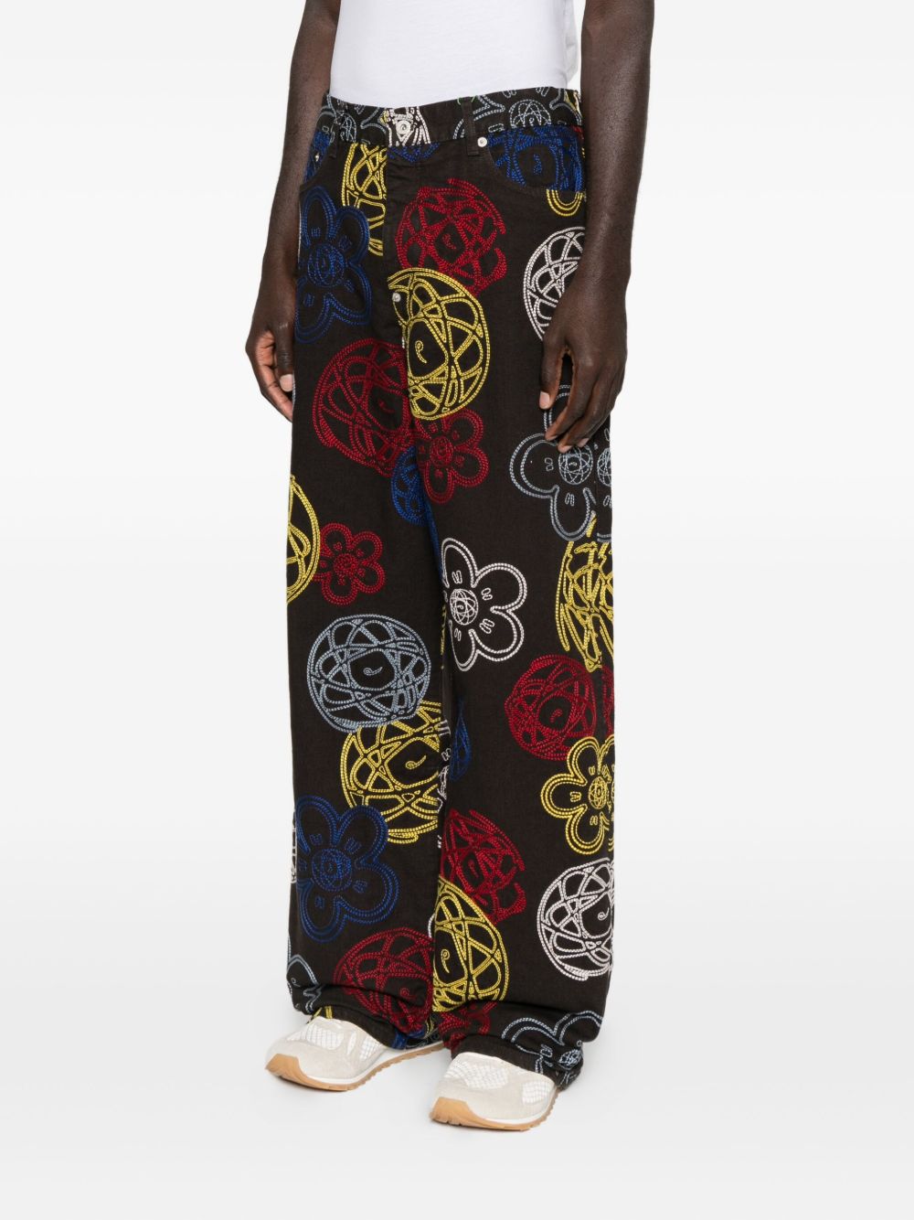 Kenzo Futura Trousers Brown