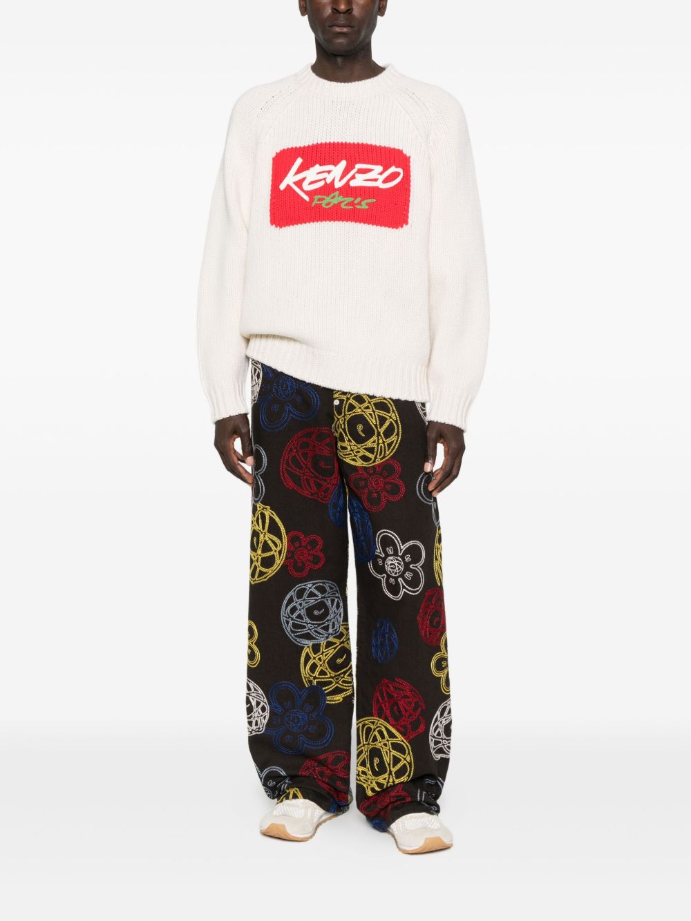 Kenzo Futura Trousers Brown