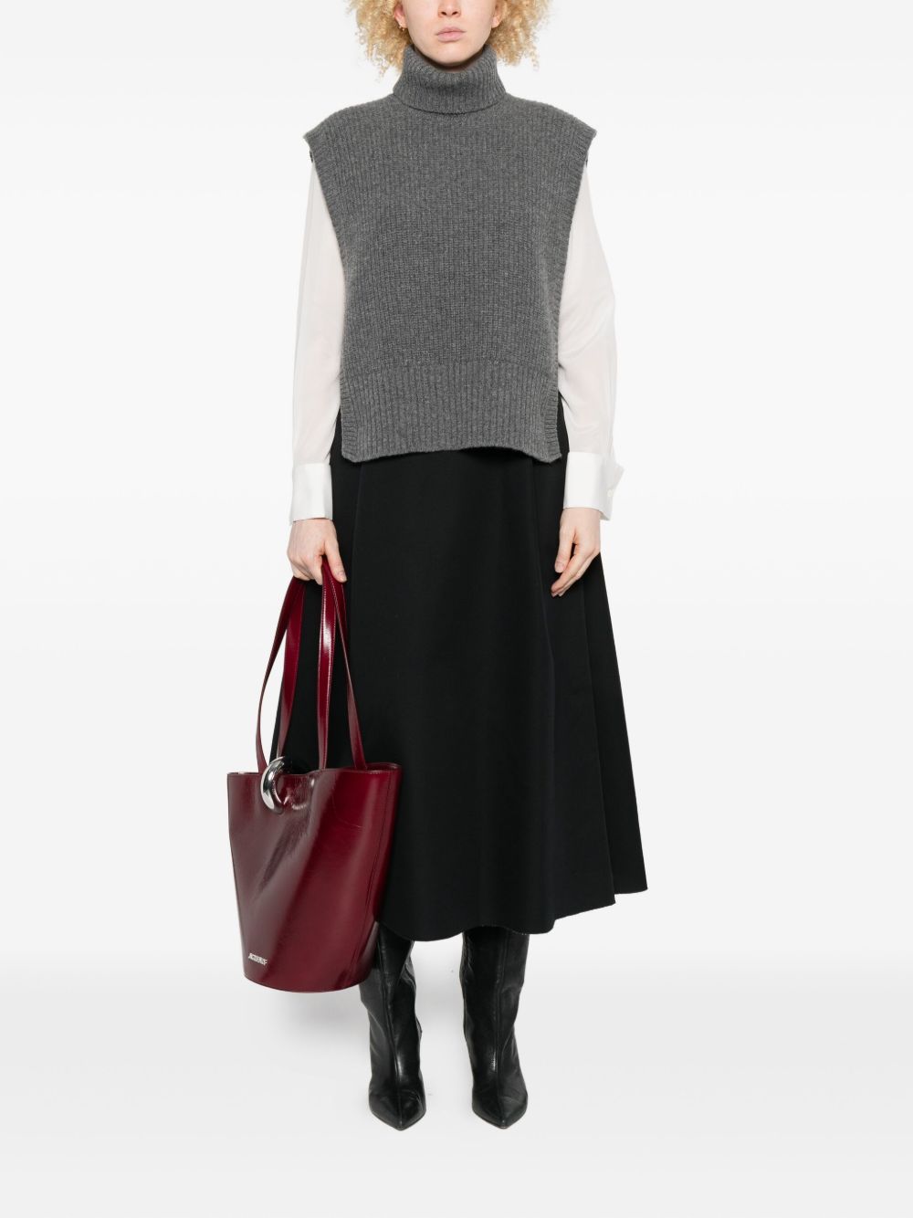 Davantino Sweaters Grey Lana