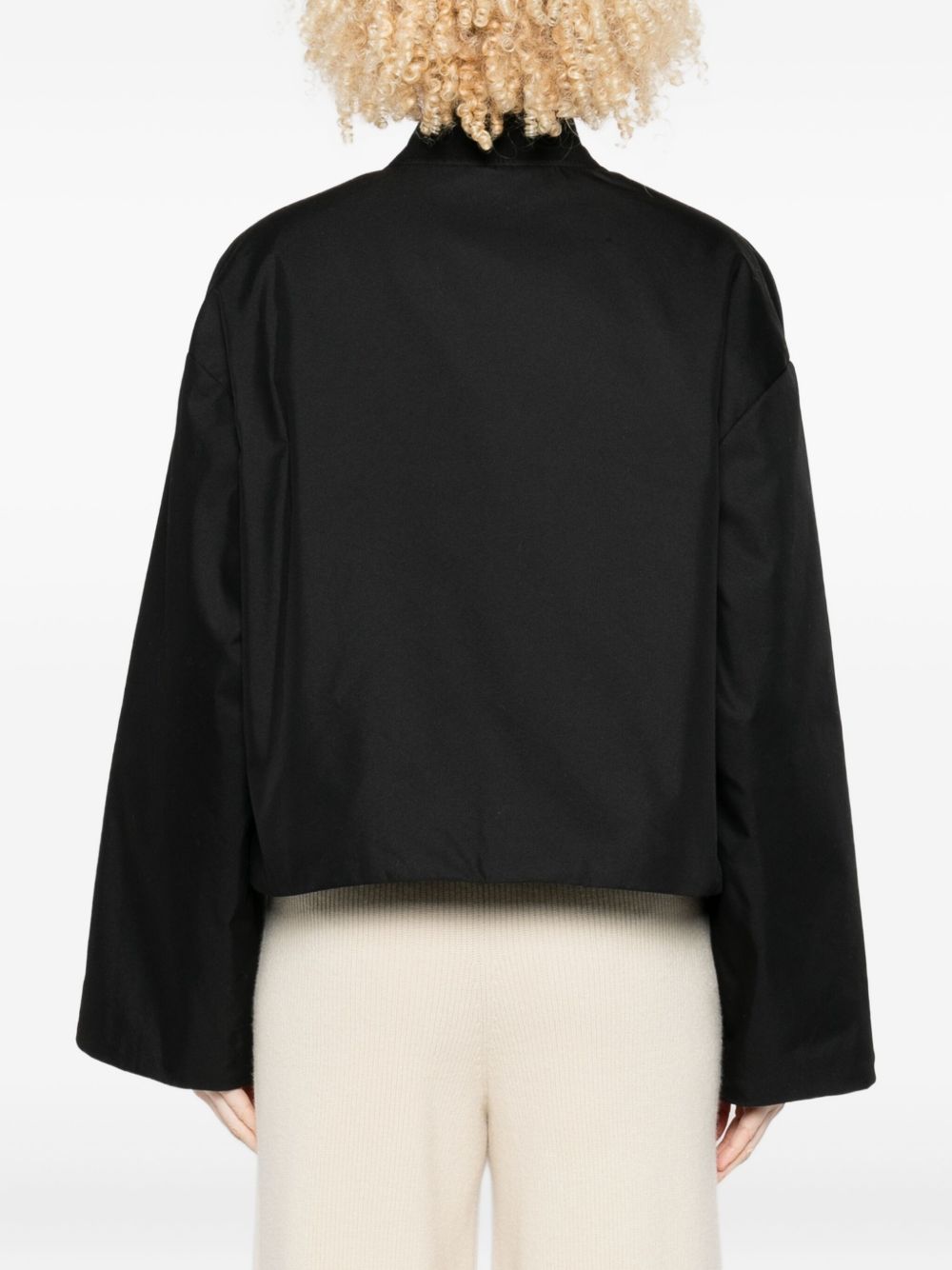 Closed Coats Black Cotton Polyamide