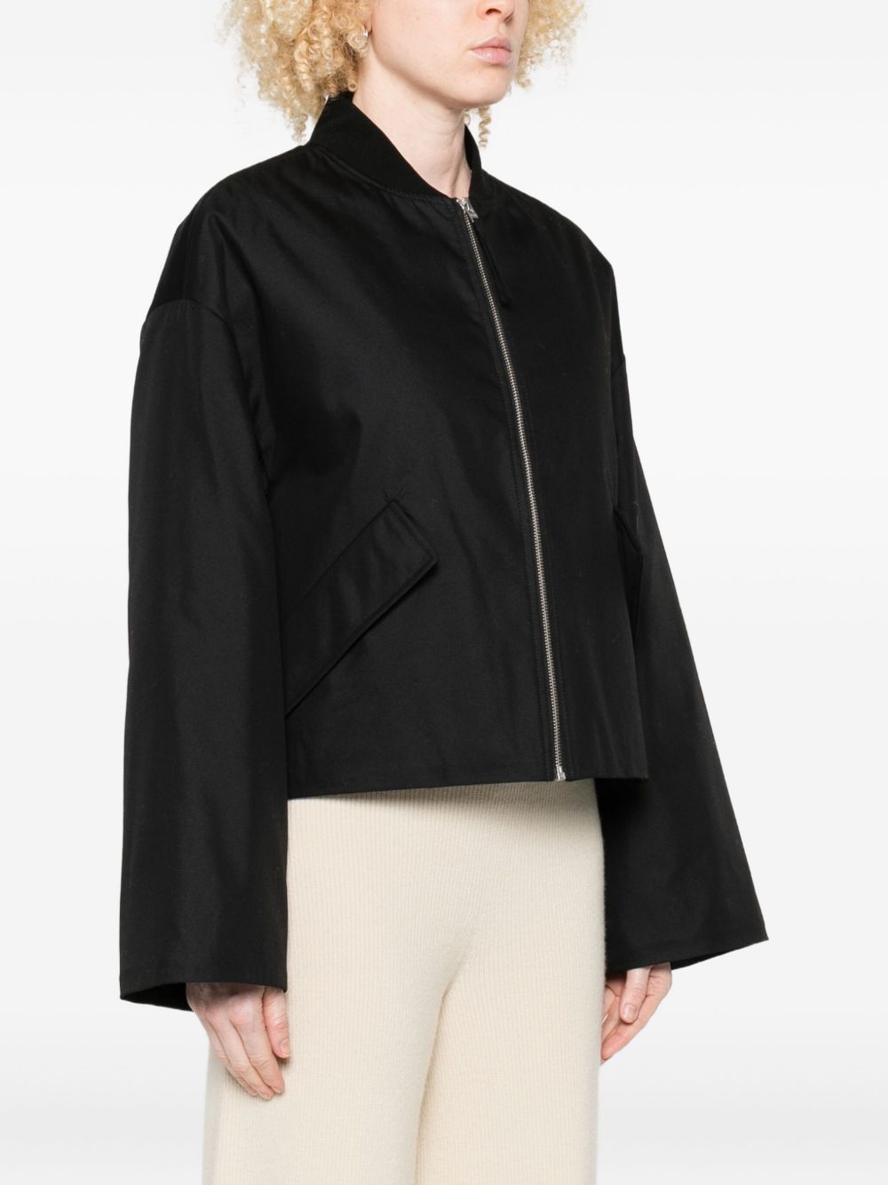 Closed Coats Black Cotton Polyamide