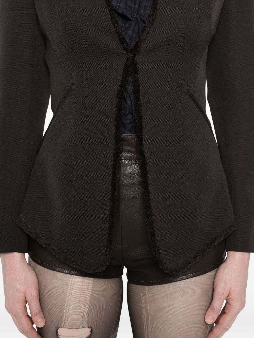 Alexander Mcqueen Jackets Brown