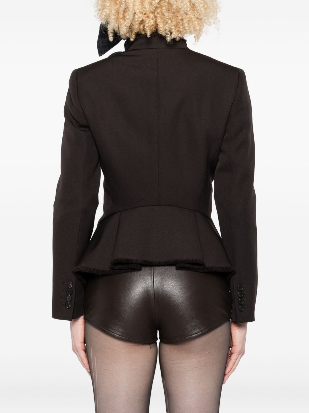Alexander Mcqueen Jackets Brown