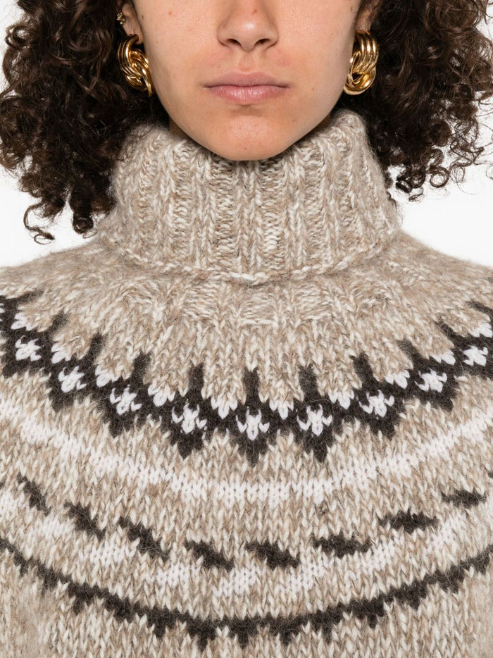 Parosh Sweaters Beige Alpaca