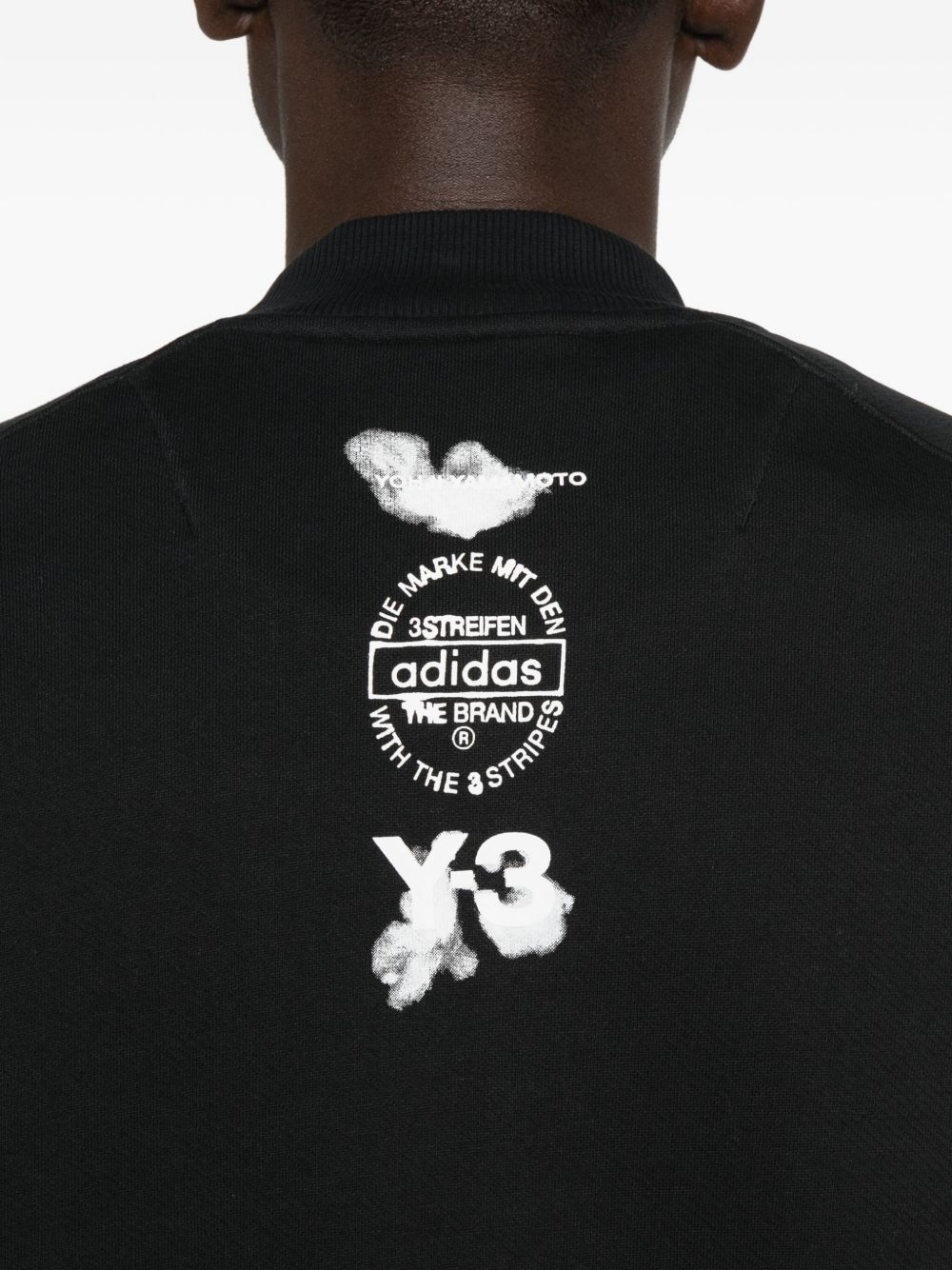 Y-3 Sweaters Black Cotton