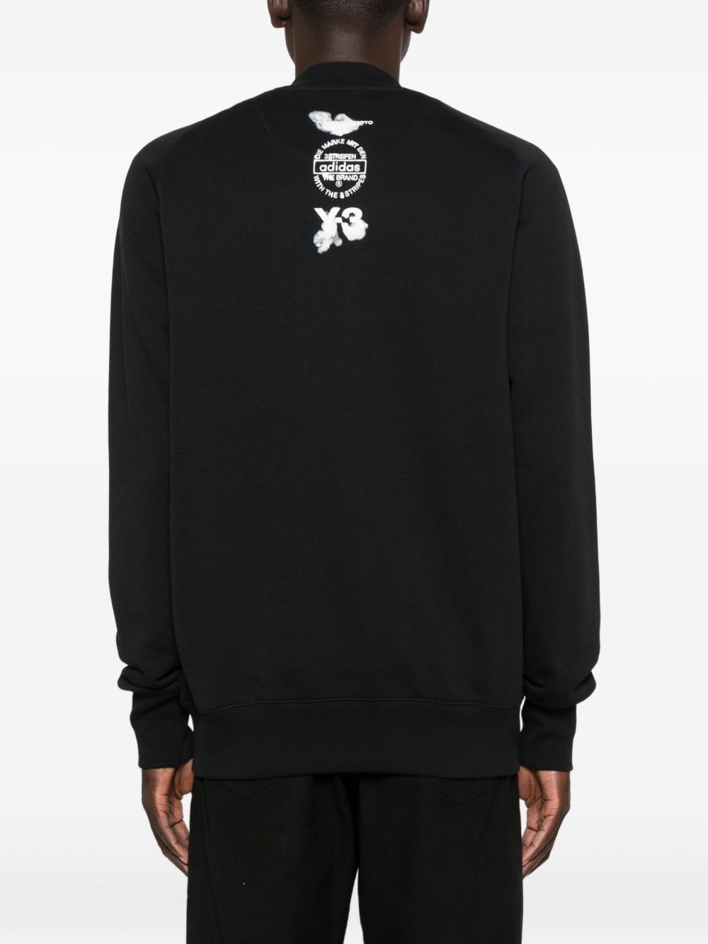 Y-3 Sweaters Black Cotton
