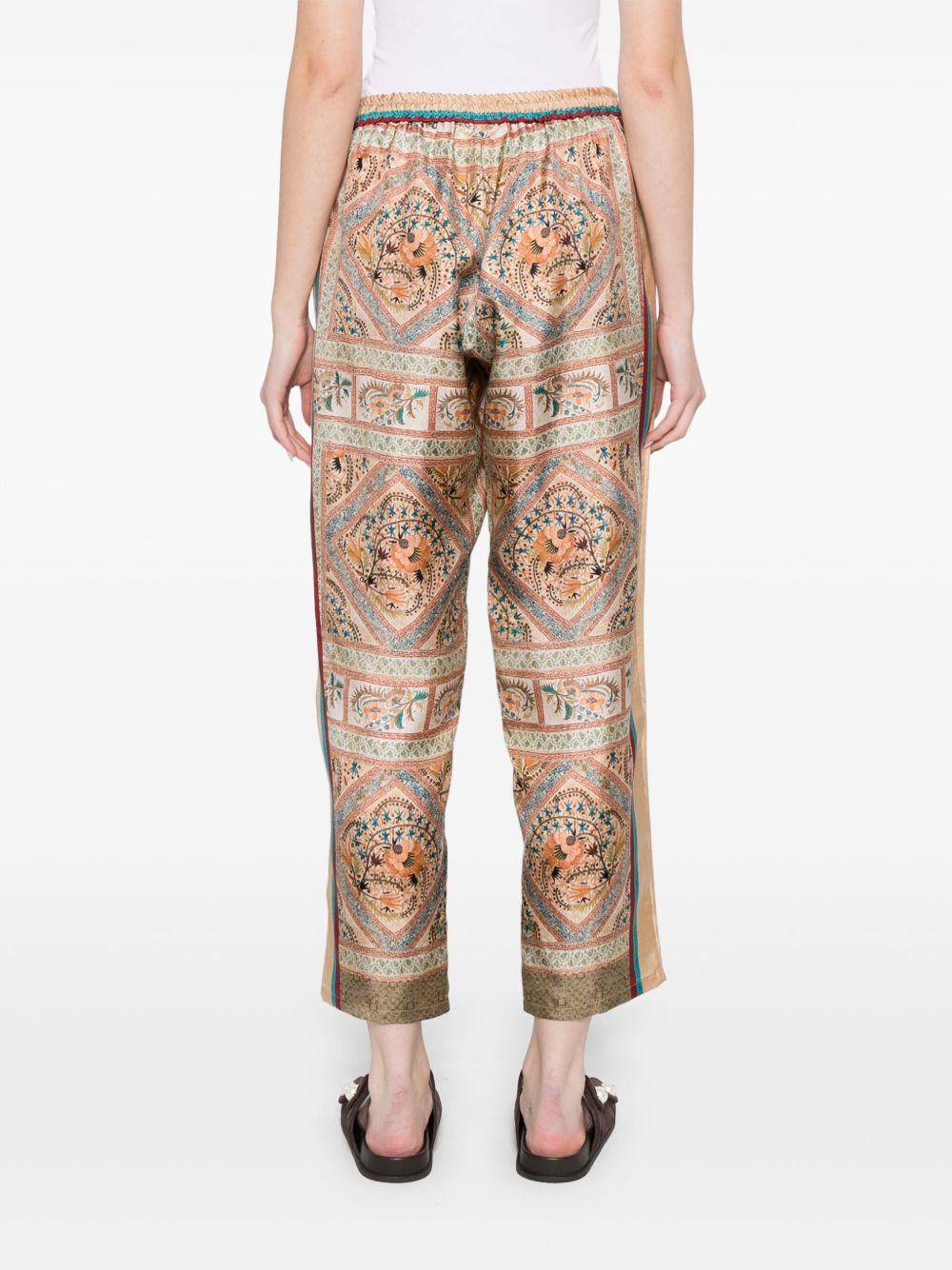 Pierre Louis Mascia Trousers Marrone Chiaro