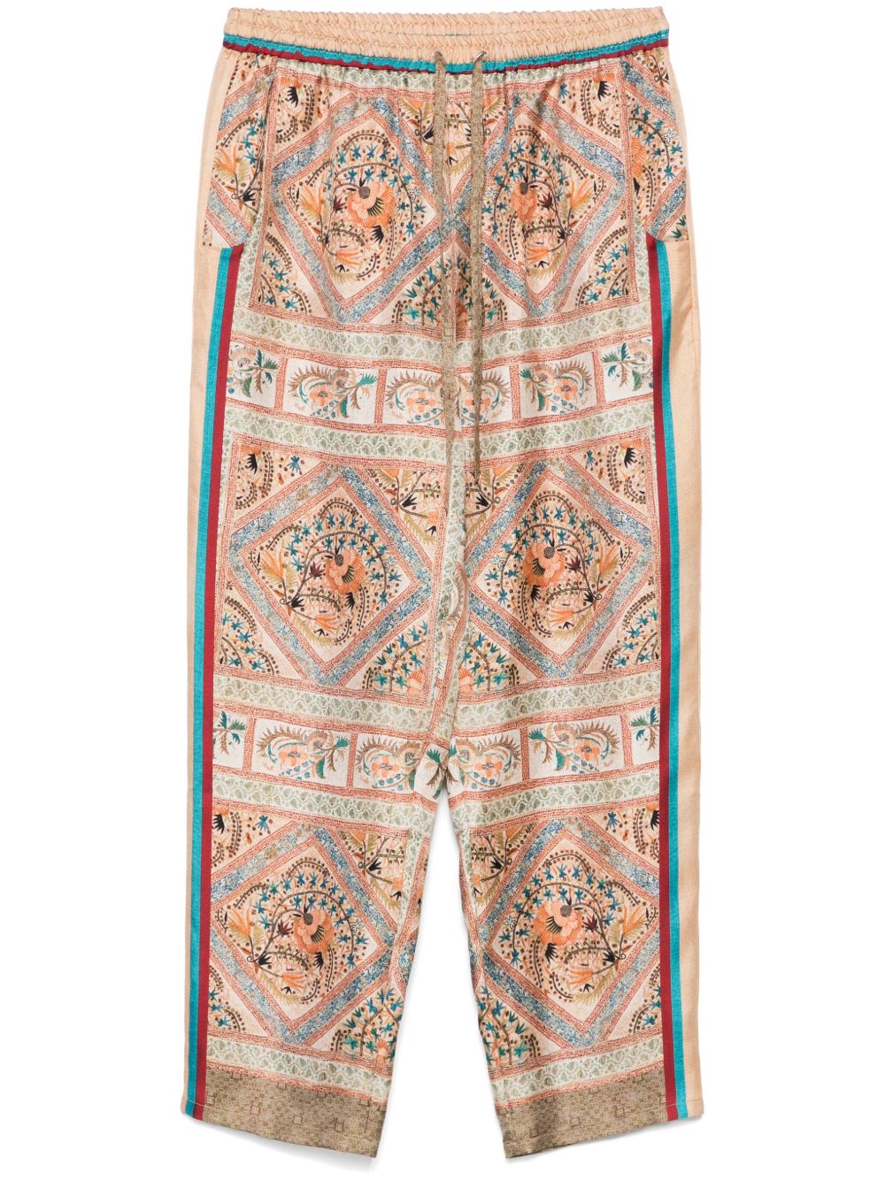 Pierre Louis Mascia Trousers Marrone Chiaro