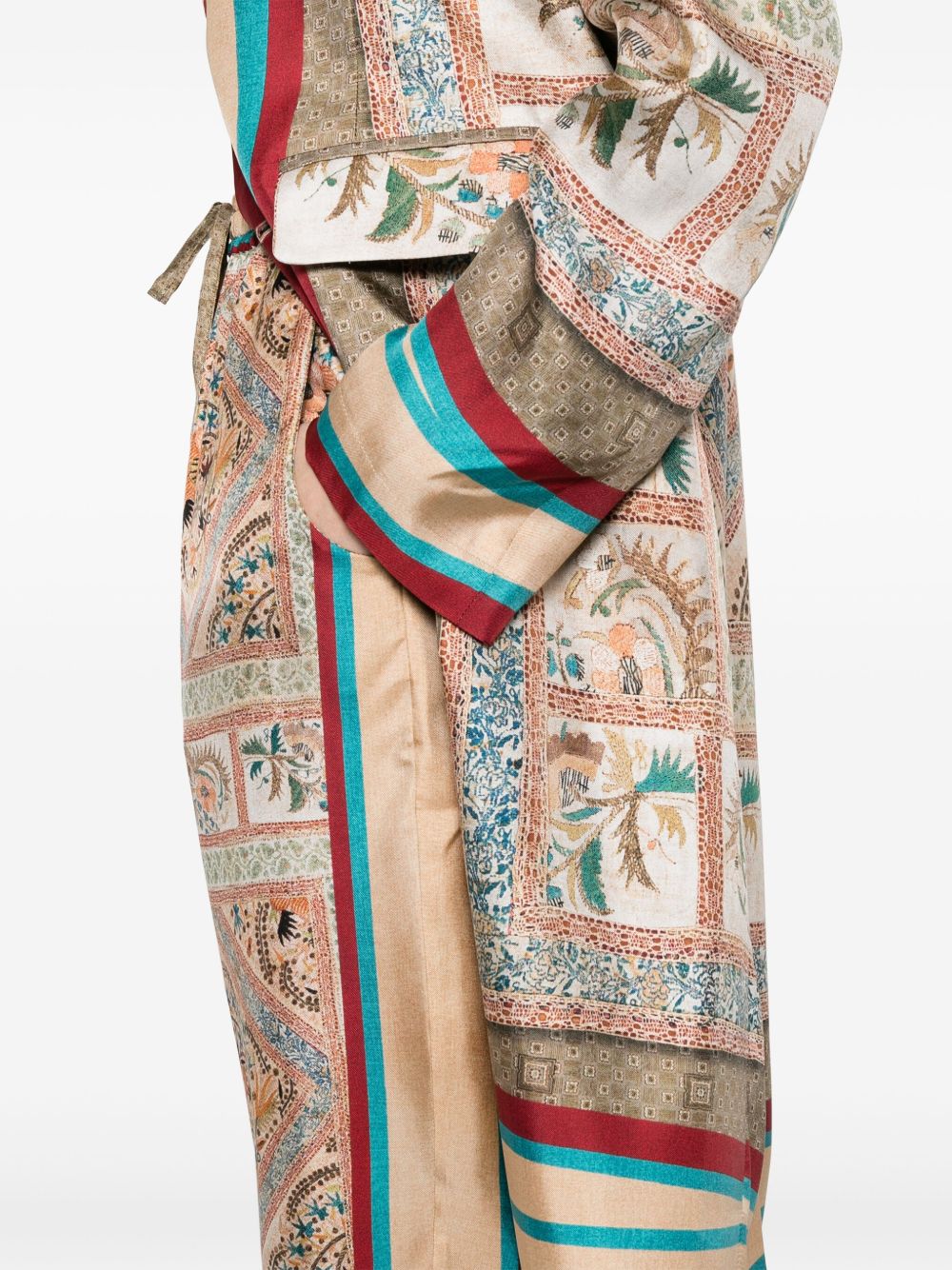 Pierre Louis Mascia Trousers Marrone Chiaro