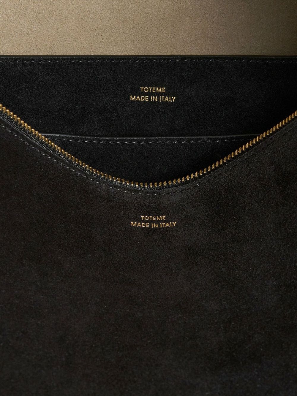Toteme Main Bags Black Cow Leather