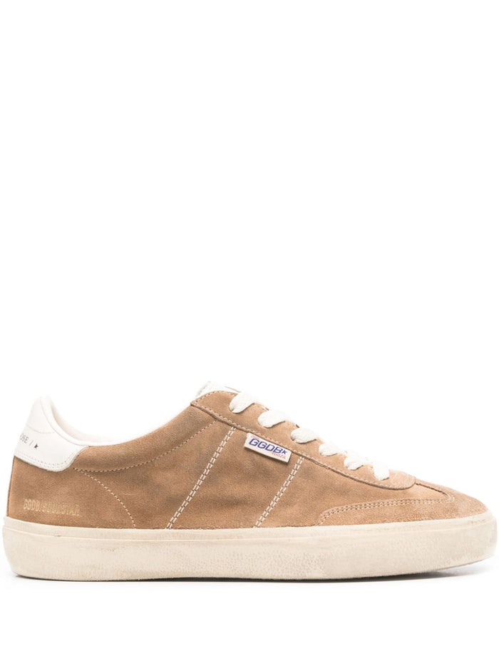 Golden Goose Sneakers Marrone Chiaro Furs & Skins->suede100.0 %