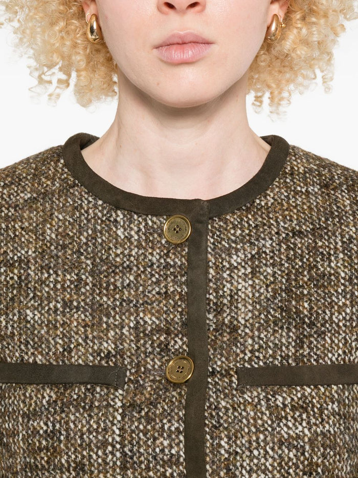 Golden Goose Jackets Brown Other->fabric100.0 %