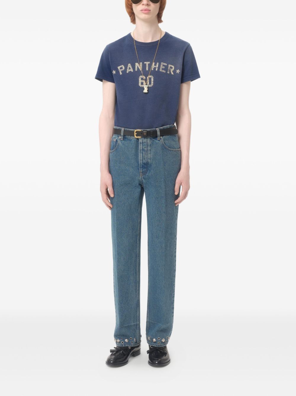 Valentino Jeans Blue Cotton