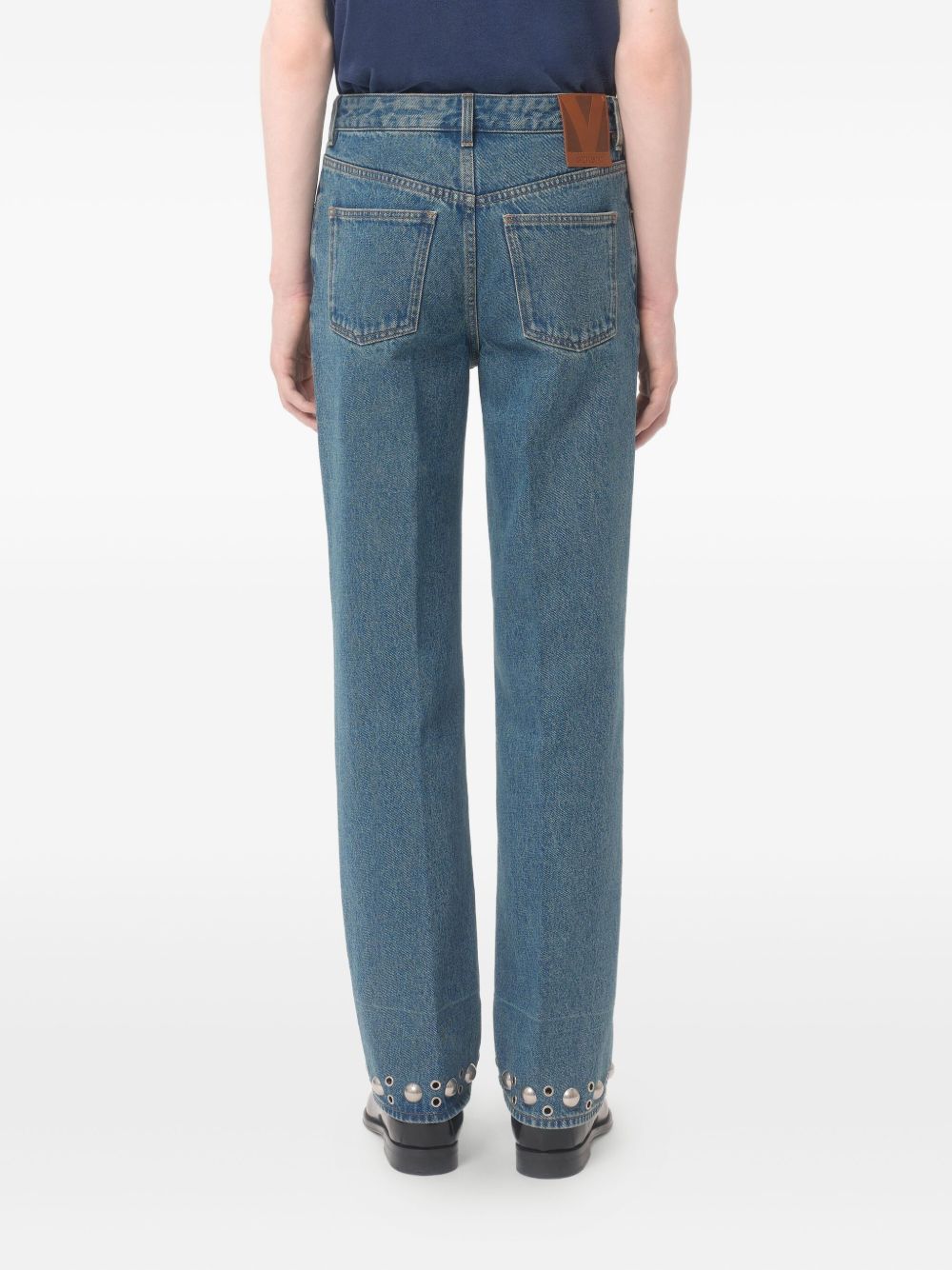Valentino Jeans Blue Cotton