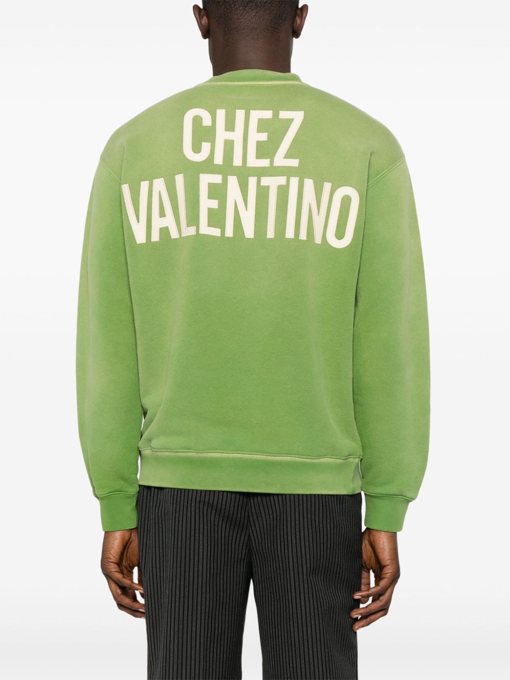 Valentino Sweaters Green Cotton