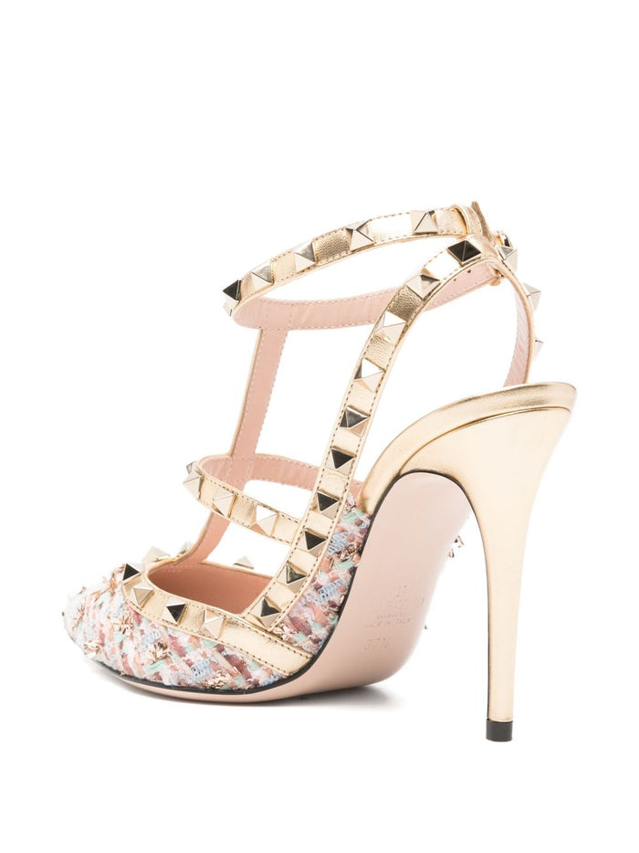 Valentino Garavani With Heel Powder Calf Leather