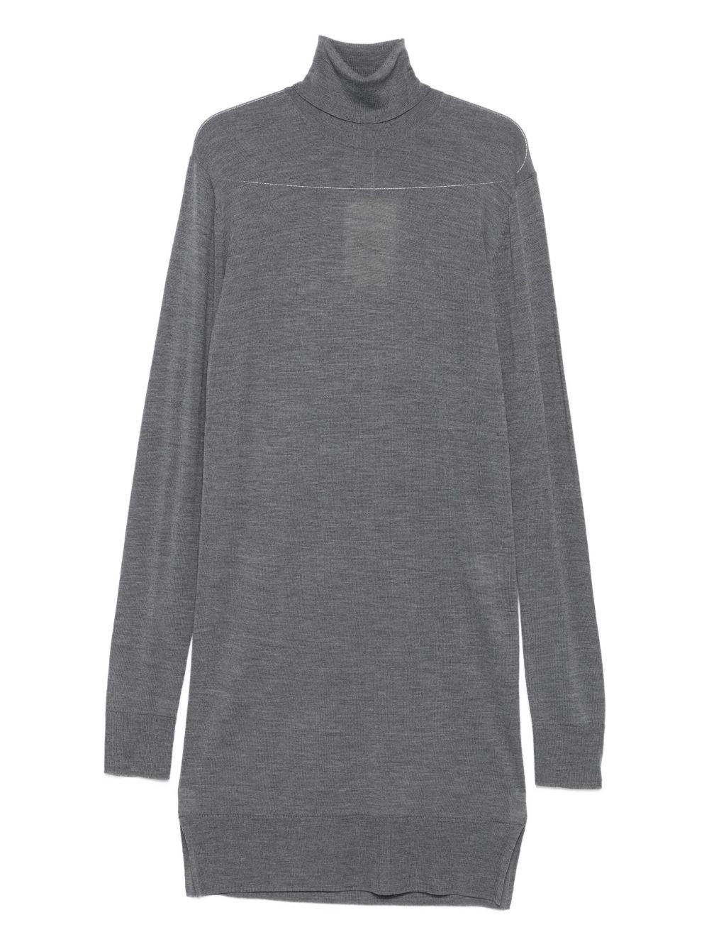 Toteme Main Dresses Grey Wool Rws