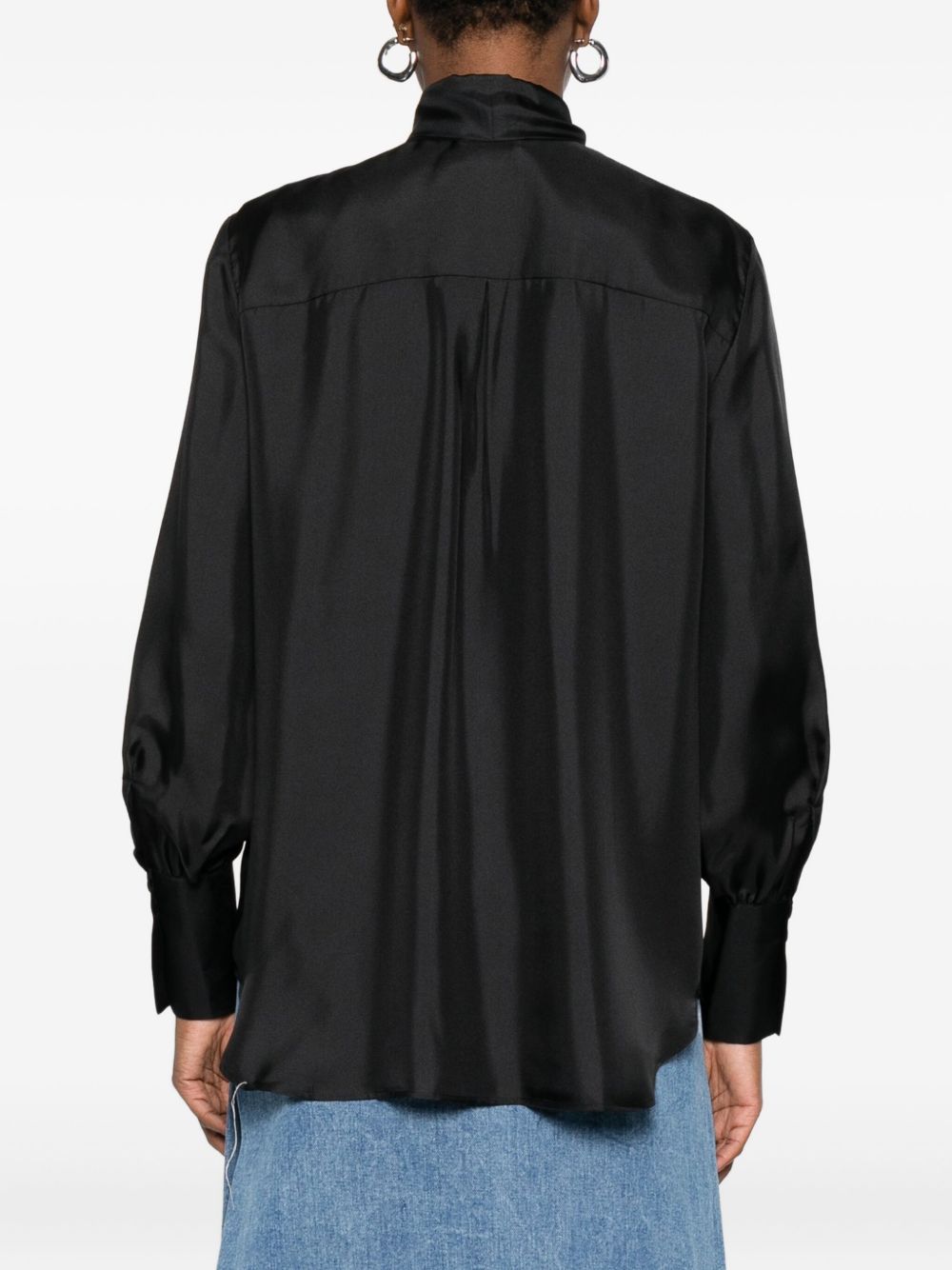 Archivio 67 Shirts Black Silk