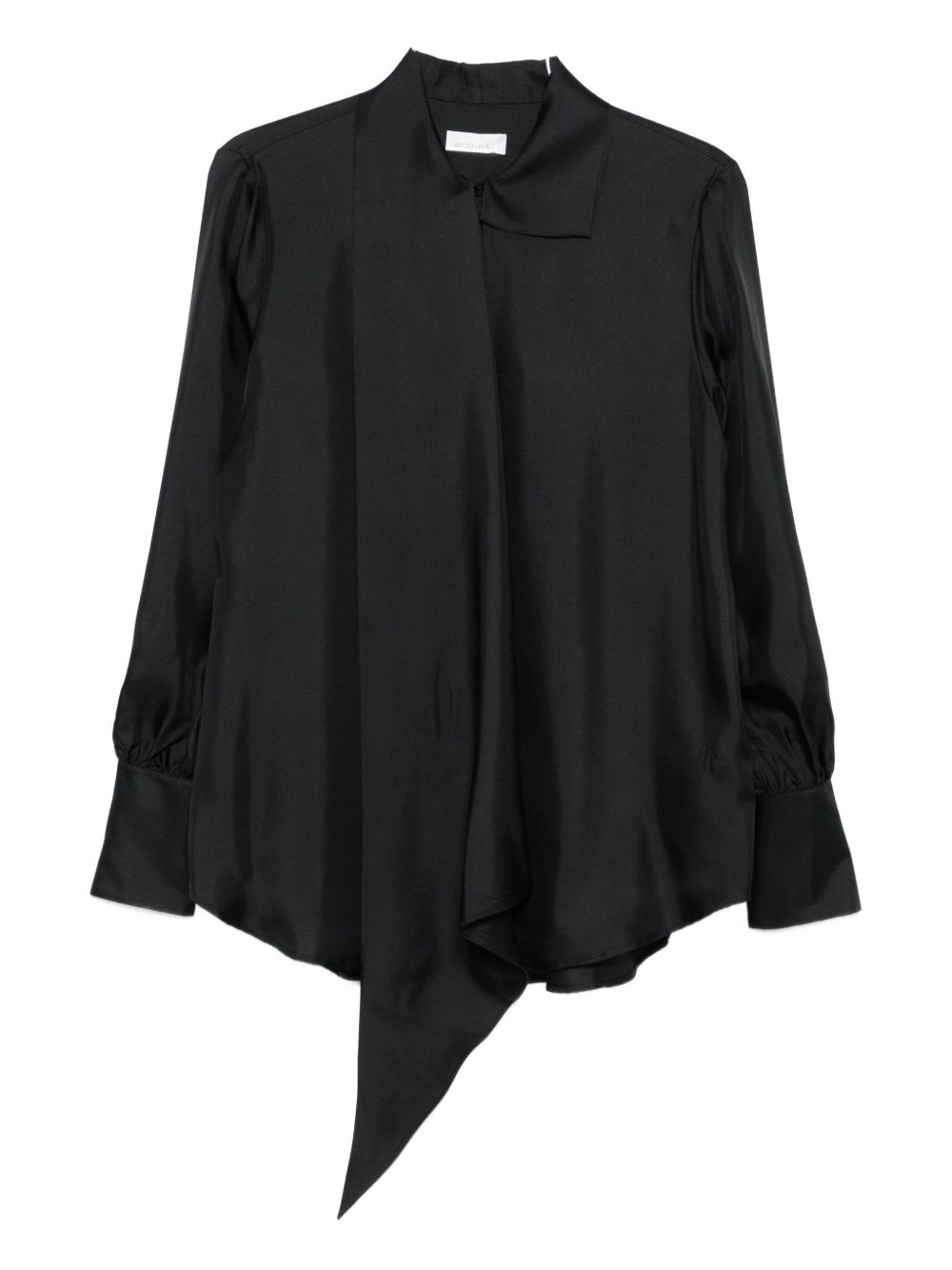 Archivio 67 Shirts Black Silk