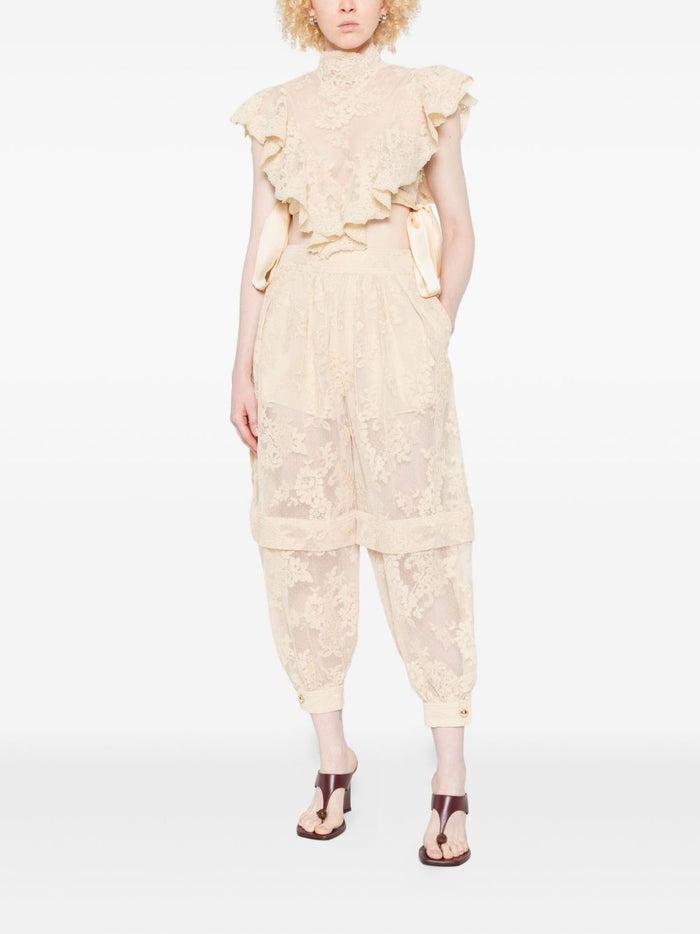 Zimmermann Top Beige Polyester