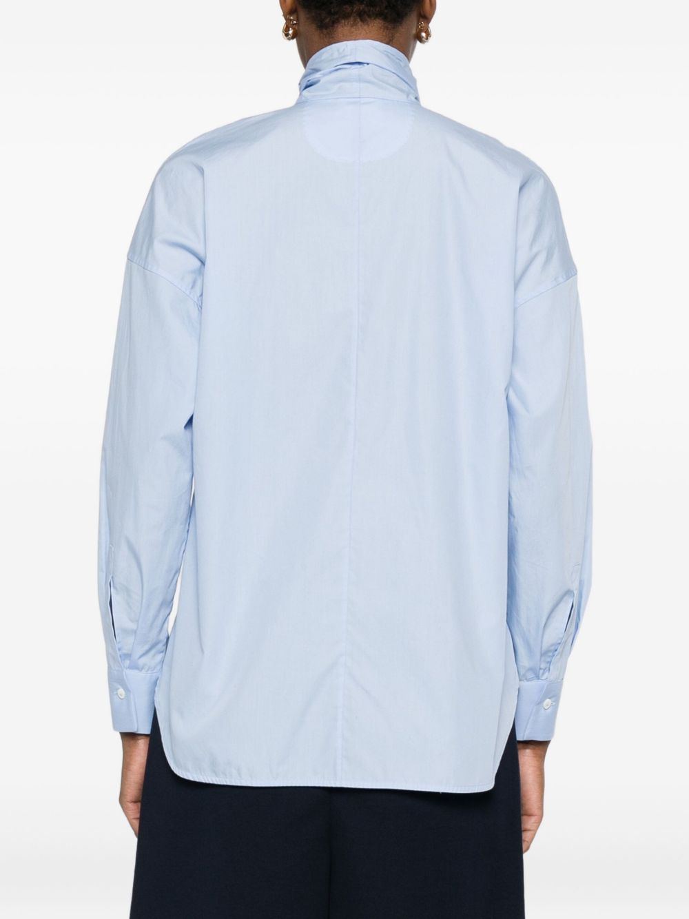 Archivio 67 Shirts Clear Blue Silk