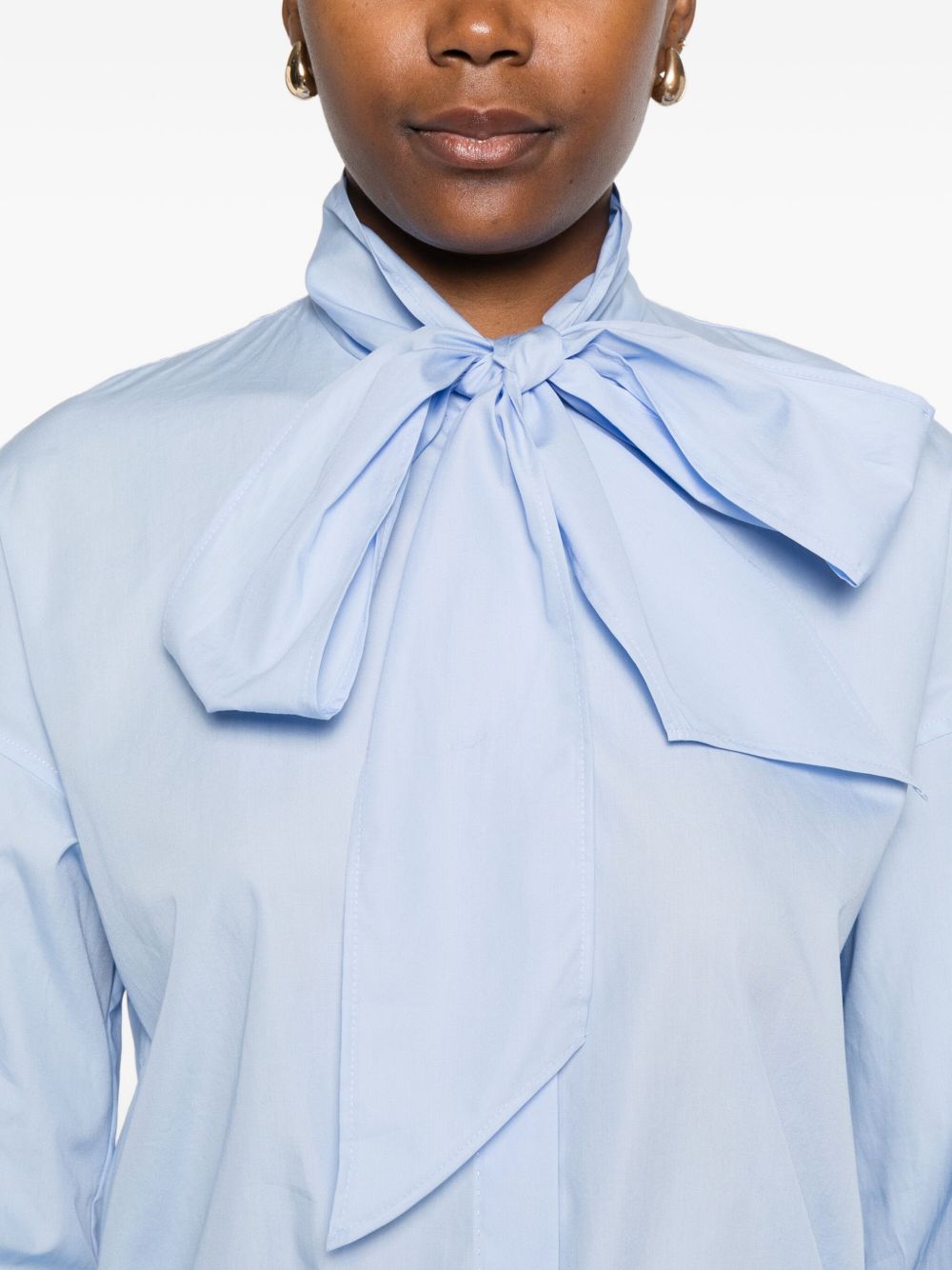 Archivio 67 Shirts Clear Blue Silk