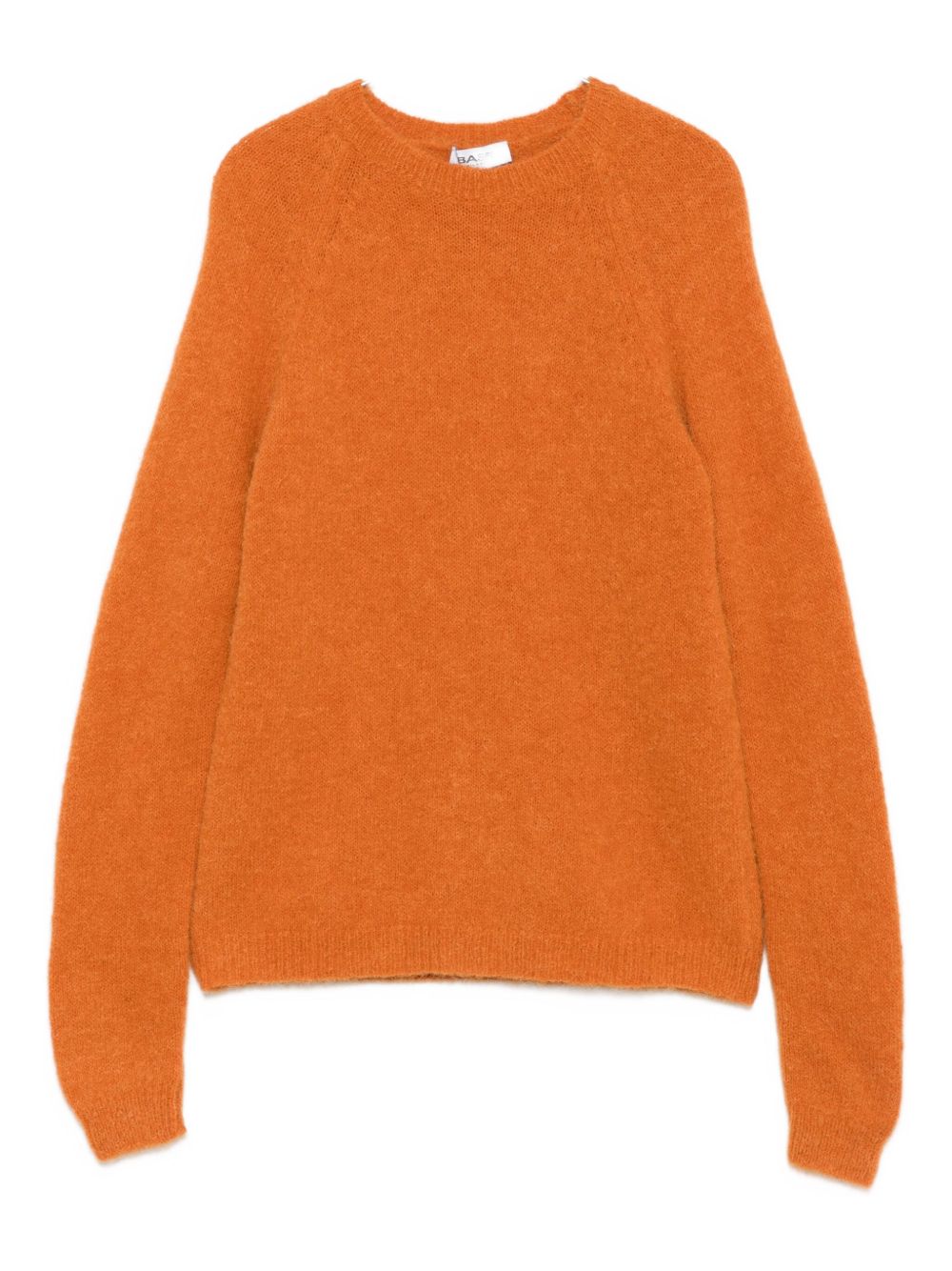 Base Sweaters Orange Fabric