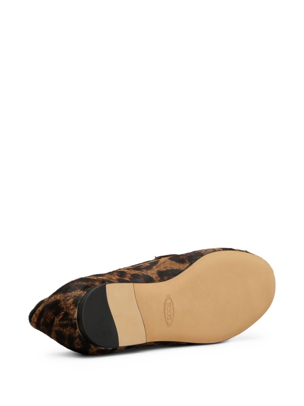 Tods Flat Shoes Brown Calf Leather