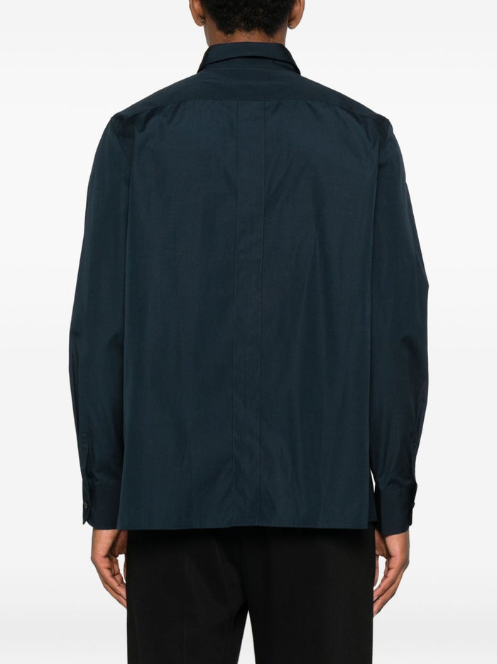 Saint Laurent Shirts Blue Cotton