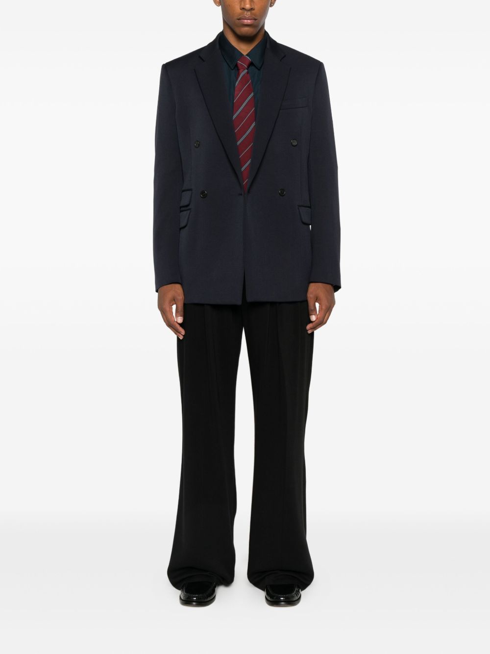 Saint Laurent Shirts Blue Cotton