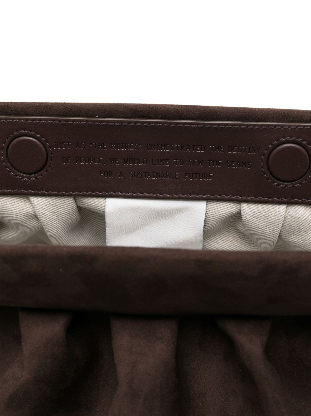 Themoire Bags Brown Recycled Polyurethane