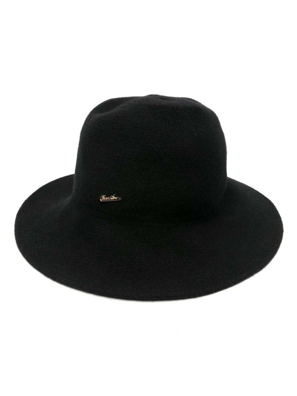Borsalino Hats Black Viscose