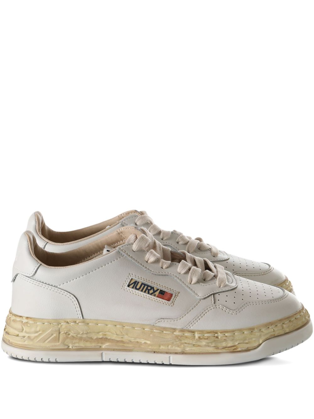 Autry X Maison Mihara Yasuhiro Sneakers White Cow Leather