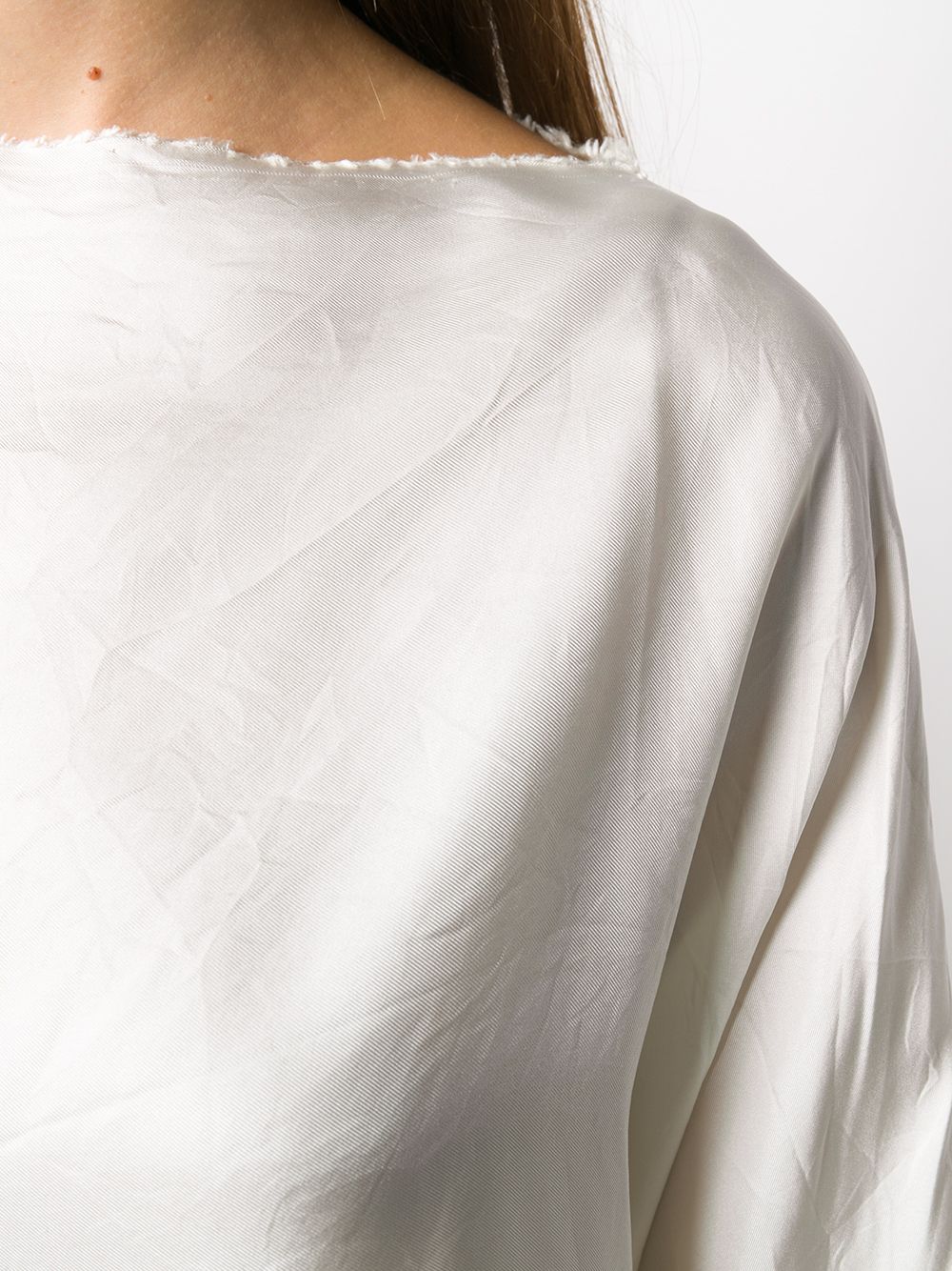 Daniela Gregis Shirts Cream Natural (other)->silk100.0 %