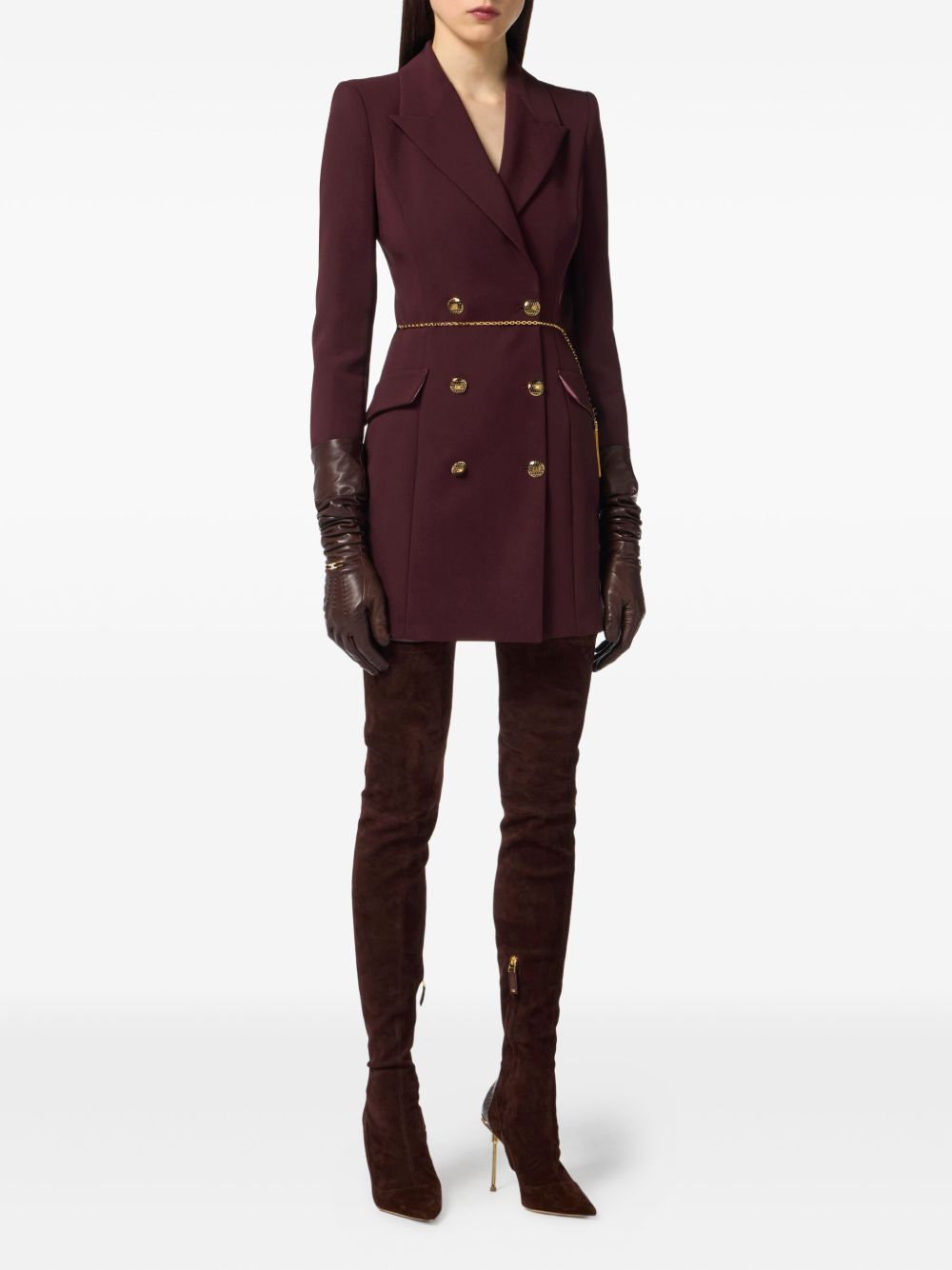 Elisabetta Franchi Dresses Bordeaux Plea