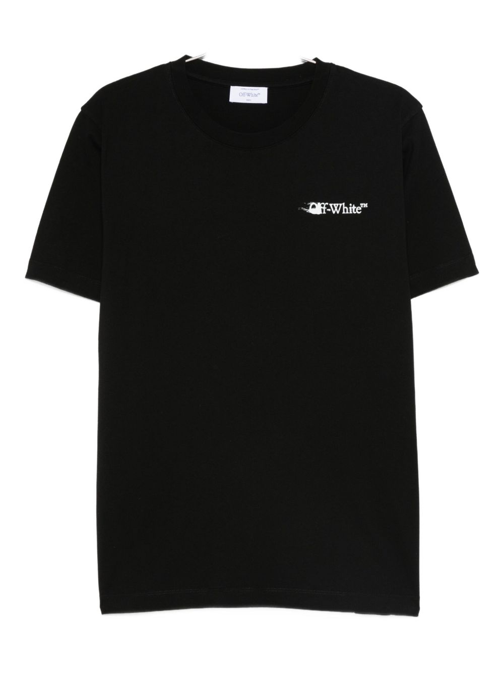 Off White T-Shirts And Polos Black Fabric