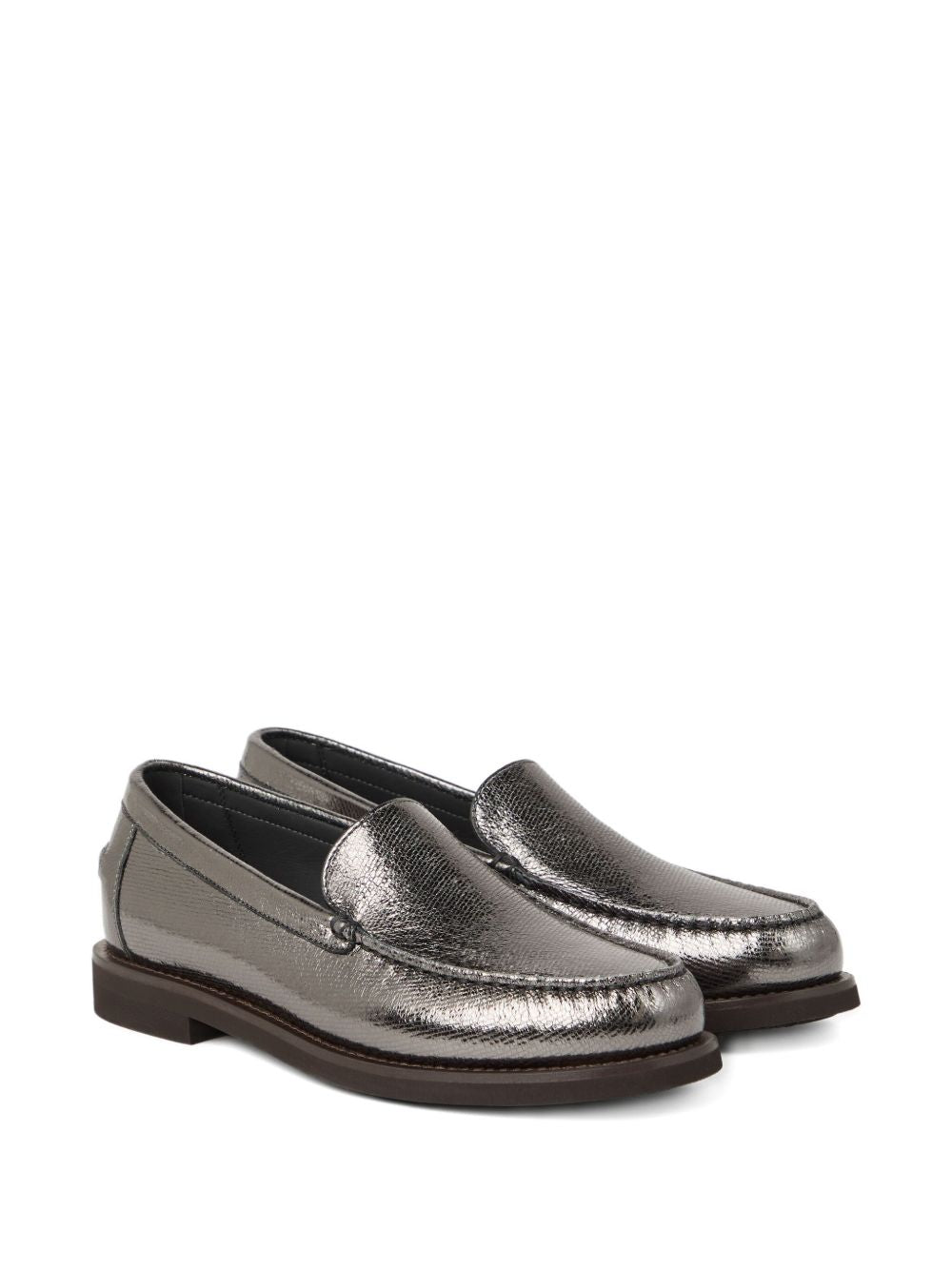 Brunello Cucinelli Flat Shoes Grigio