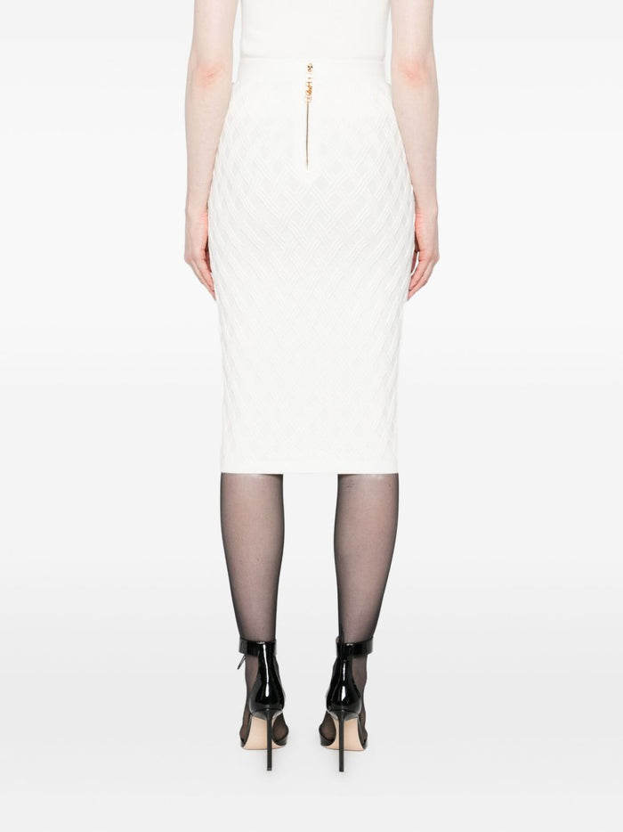 Elisabetta Franchi Skirts Ivory Viplpa