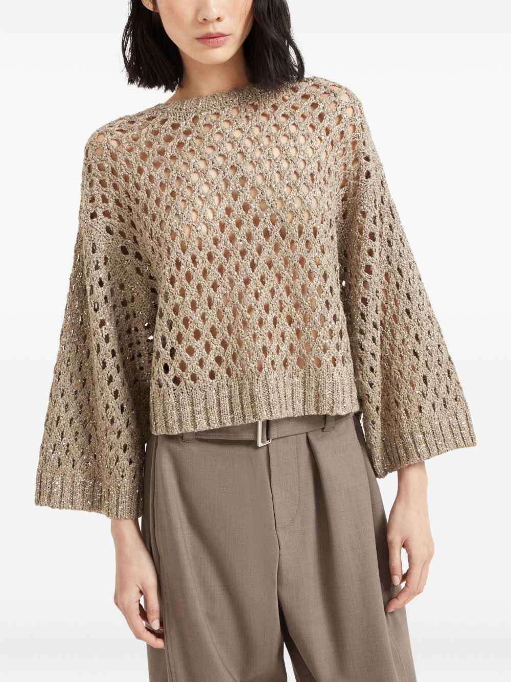 Brunello Cucinelli Sweaters Beige
