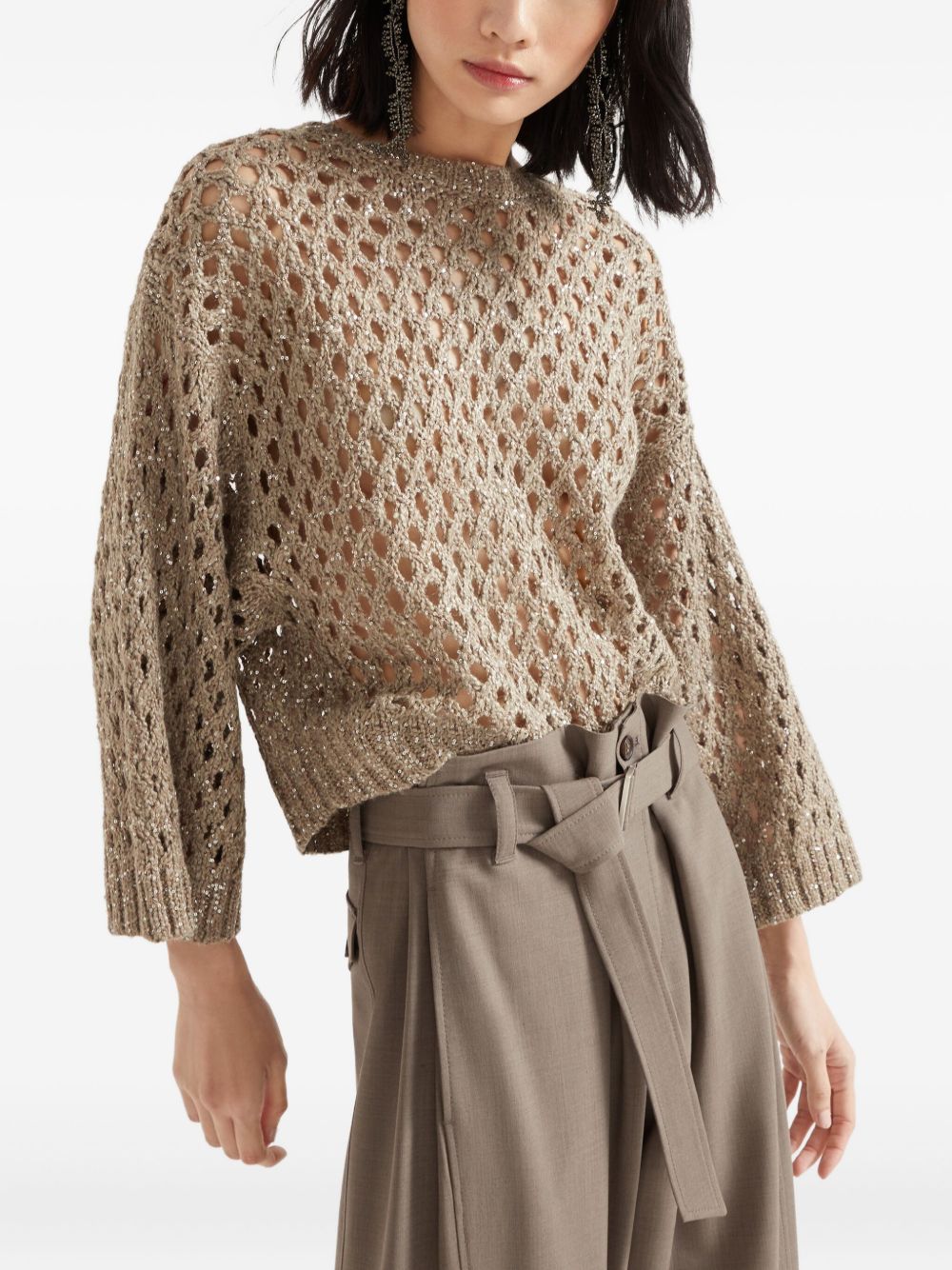 Brunello Cucinelli Sweaters Beige