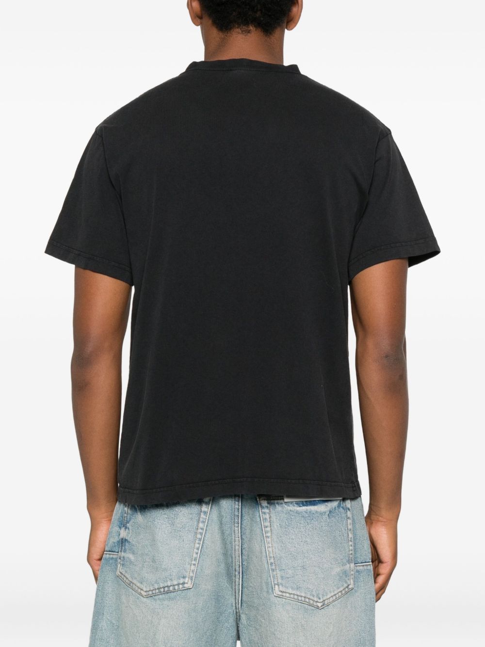 Balenciaga T-Shirts And Polos Black Cotton