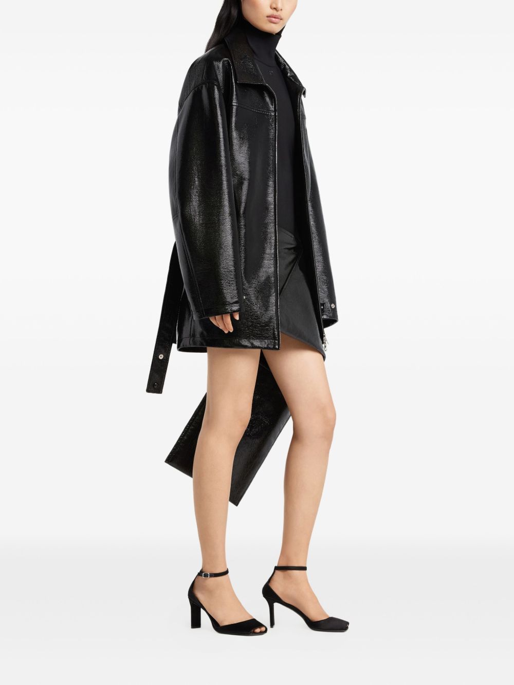 Courreges Coats Black