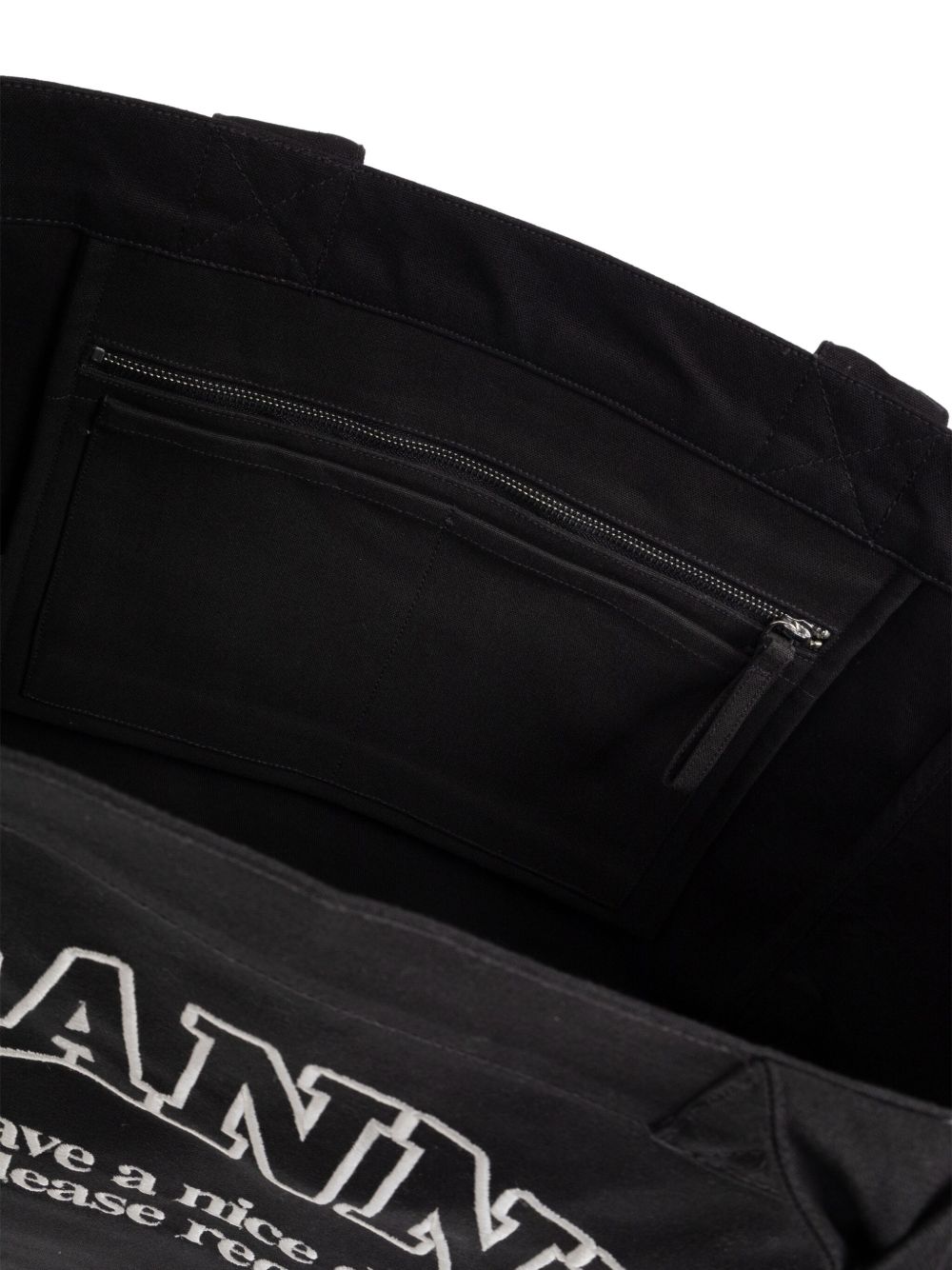 Ganni Bags Grey Recycled Cotton