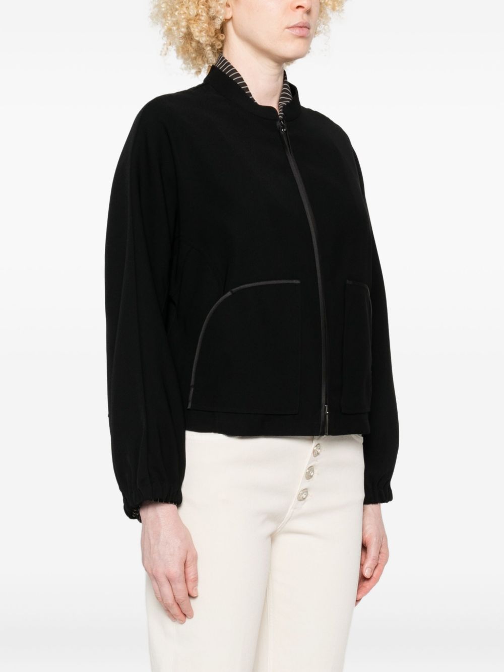 Emporio Armani Coats Nero Polyester