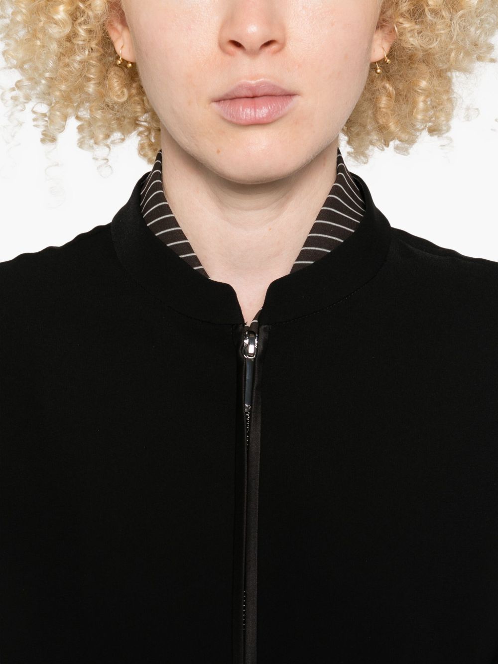 Emporio Armani Coats Nero Polyester