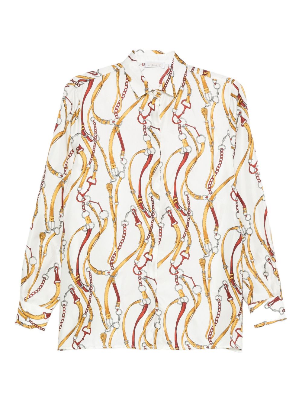 Archivio 67 Shirts White Silk