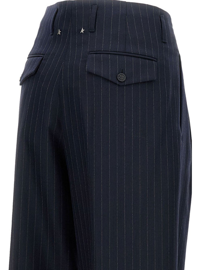 Golden Goose Trousers Blue