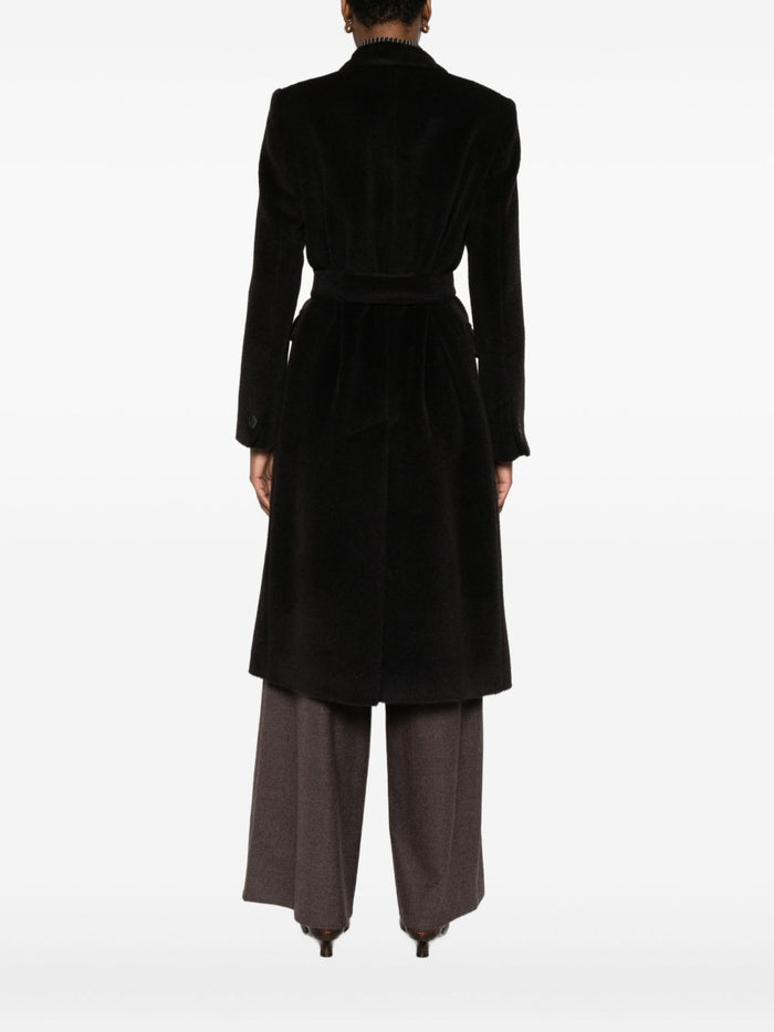 Tagliatore Coats Brown Alpaca