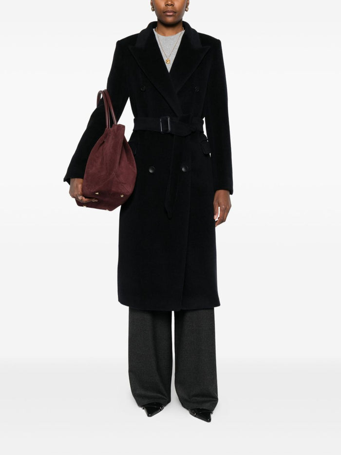 Tagliatore Coats Blue Fabric